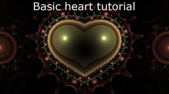 Basic Heart Tutorial apophysis  Exceptional Apophysis Tutorials