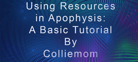 using resoucres in apophysis tutorial  Exceptional Apophysis Tutorials