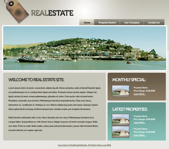 real estate logo in photoshop. real-estate-photoshop-web-