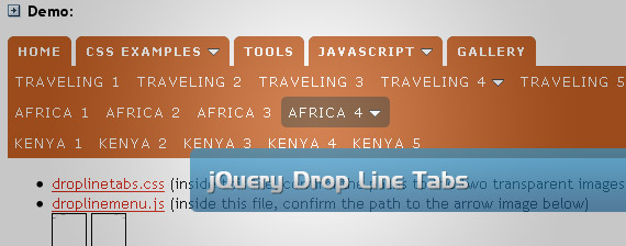 jquery-tabs-drop-down-multi-level-menu-navigation