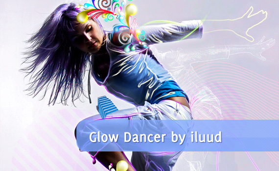 glow dancer amazing photo manipulation people photoshop 101 Photo Manipulation Works You Will Really love it