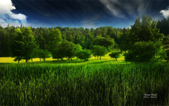 Beautiful Green Land