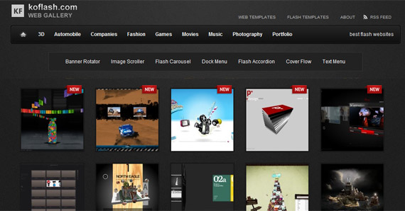 Koflash-inspiration-awesome-flash-website