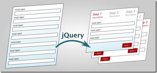 Turn any webform into a powerful wizard with jQuery