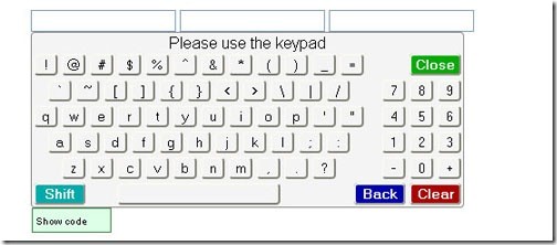 jQuery Keypad