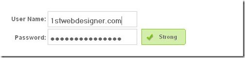 jQuery Password Strength Meter