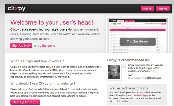 Clixpy-extension-web-design-analytics-tools