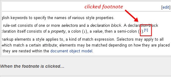 How to Dynamically Highlight Content Like Wikipedia Using CSS3