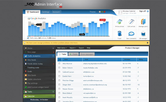 See-interface-commercial-admin-themes