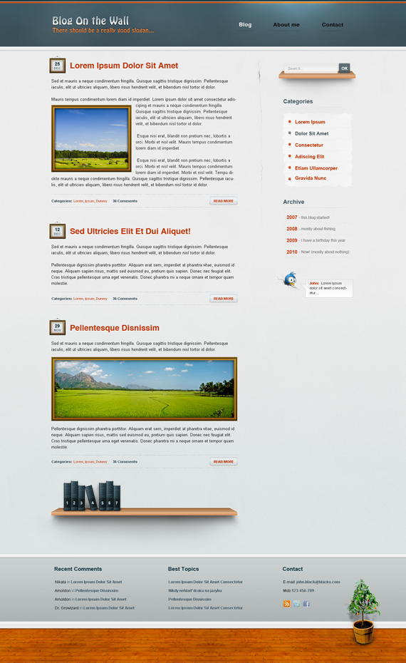 Blog-wall-deviantart-webdesign-site-inspirational-showcase