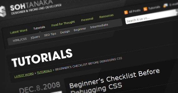 Beginner-css-debugging-useful-web-design-checklists