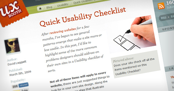 Quick-usability-useful-web-design-checklists