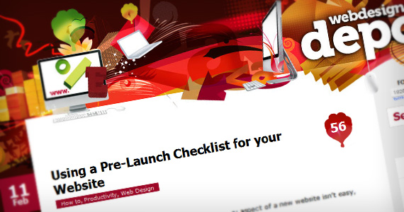 Using-pre-launch-website-useful-web-design-checklists