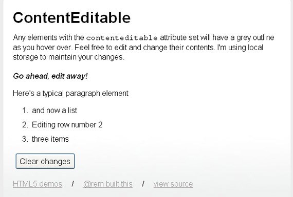 ContentEditable