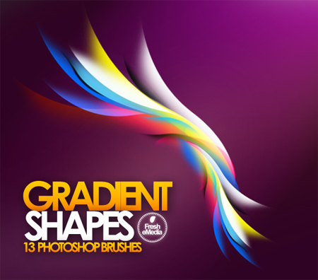 Gradient-shapes-modern-design-trends-free-brushes