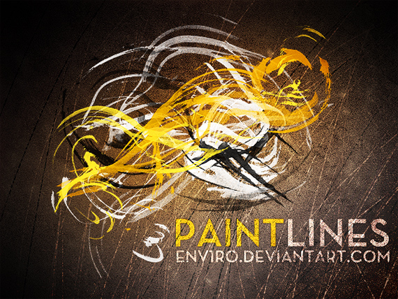 Paint-lines-modern-design-trends-free-brushes