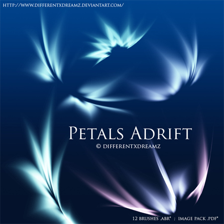 Petals-adrift-modern-design-trends-free-brushes