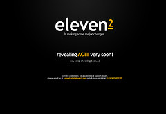 new eleven2.com coming at us...