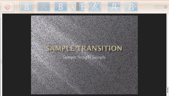 Dissolve Transition Effect from Powerpoint