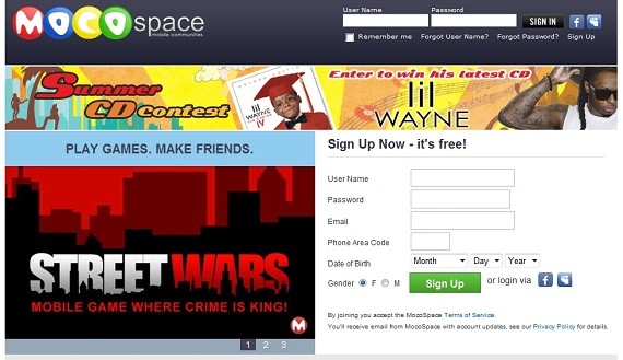 The “MySpace” of mobile communities. Meet people, play games, and ...