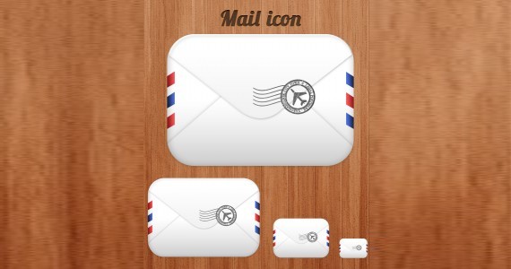 Email Icons Psd