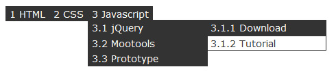 multilevel-dropdown-menu-jquery