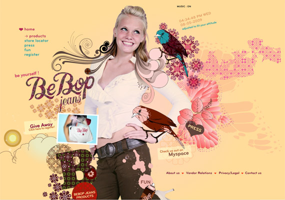 bepop-jeans-creative-flash-webdesign-inspiration