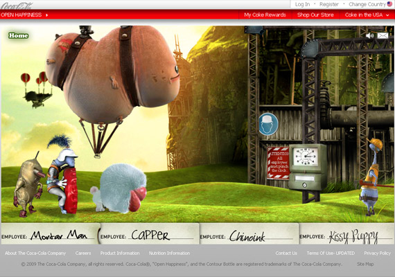 cocacola-hapiness-factory-creative-flash-webdesign-inspiration