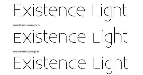 existence-light-free-high-quality-font-for-download