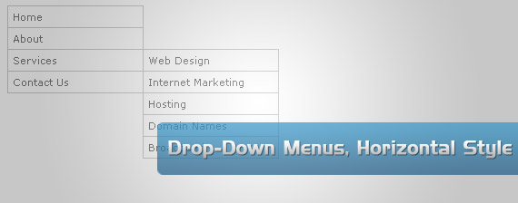 horizontal-style-drop-down-multi-level-menu-navigation