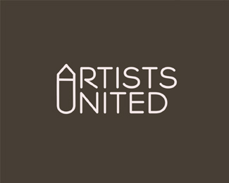 artists-united typographic logo inspiration