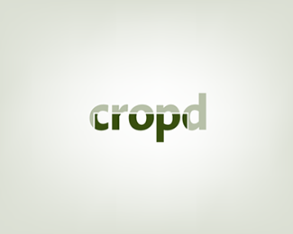 cropd typographic logo inspiration