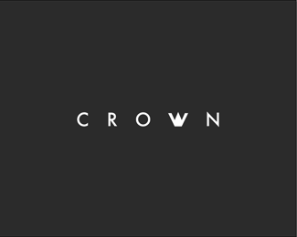 crown typographic logo inspiration