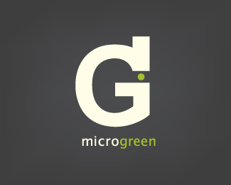 mircrogreen typographic logo inspiration