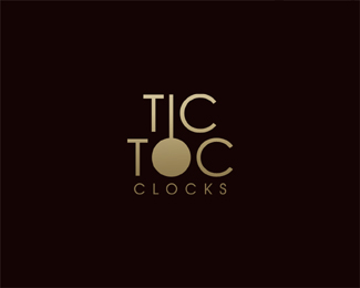 tic-toc typographic logo inspiration