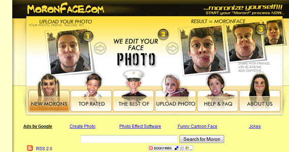 Moronface-fun-online-photo-editing-websites