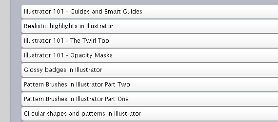 adobe illustrator cs4 tutorials