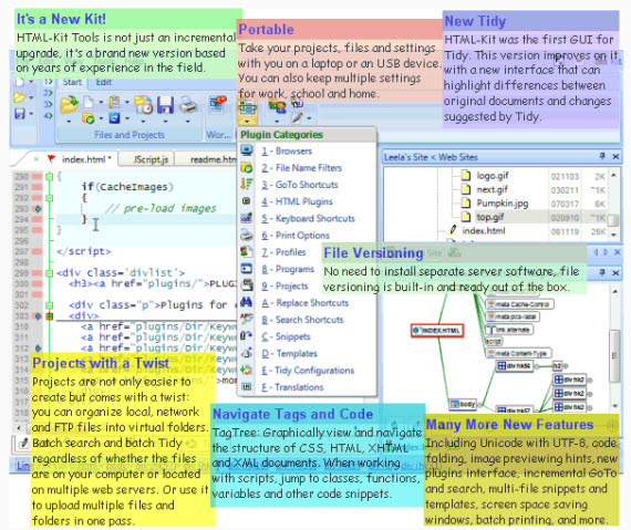 Html editor windows