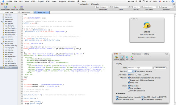 mac code editor with live preview