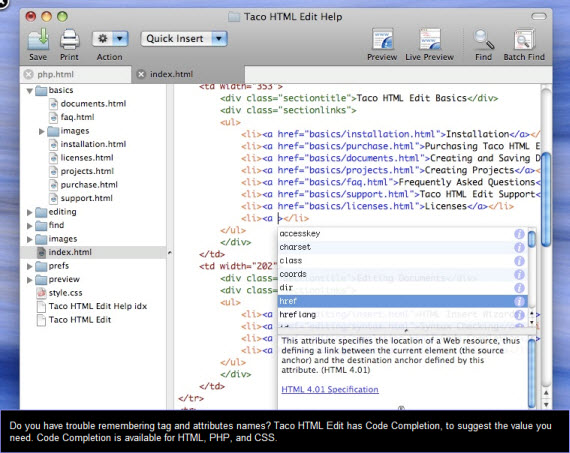 Html program for mac