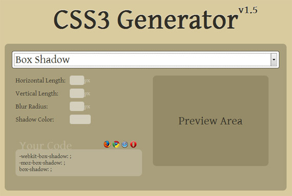 Generator-css3-tools-generators