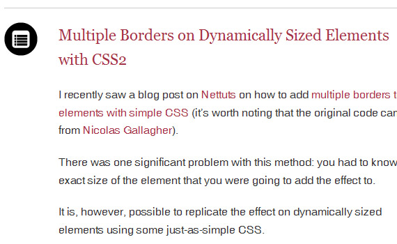 多边界，动态调整大小的元素与 -  CSS-2图像造型，背景，外观灵感加阴影，边界，使图像 - 用突出