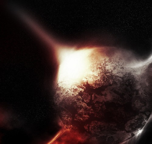 Quick-effective-planet-star-meteorit-impact-creation-abstract-lighting-effects-tutorials