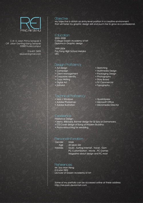 40 Truly Creative Resume Designs for Inspiration