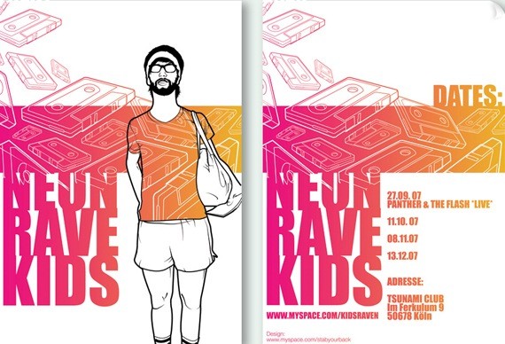 Neon Rave Kids flyer