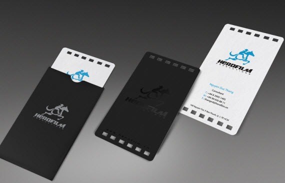 creative minimal business card design inspiration hero-minimal-business-cards