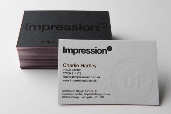 creative minimal business card design inspiration impression-minimal-business-cards