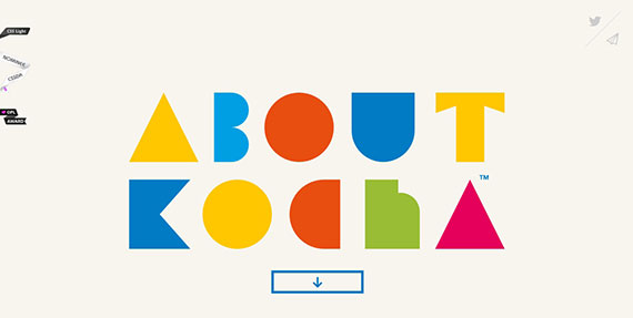 kocha-single-page-website