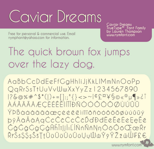 Caviar-dreams-free-fonts-minimal-web-design