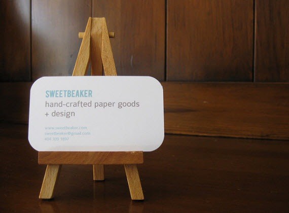 creative minimal business card design inspiration sweat-breaker-minimal-business-cards